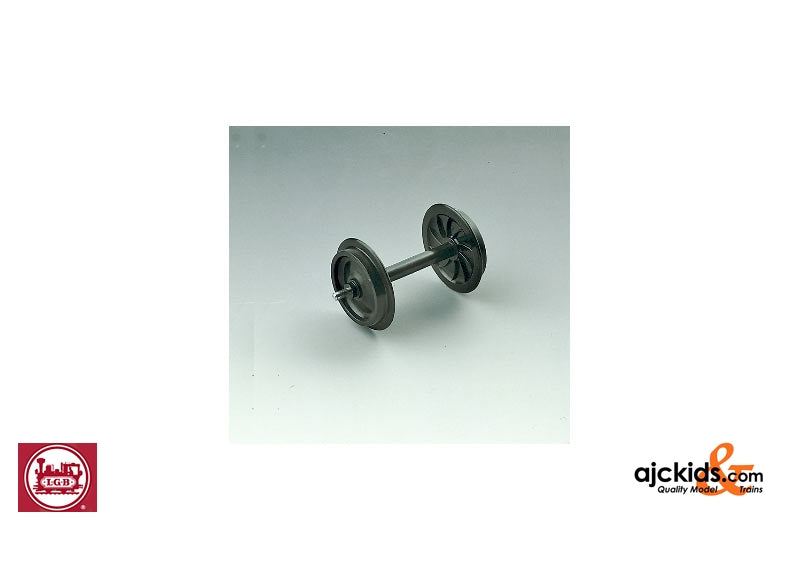 LGB 67401 - Plastic Solid Wheel Sets, 2 Pieces