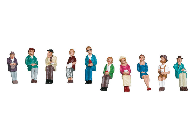 Marklin 56404 - Seated Passengers Group of 10 Figures