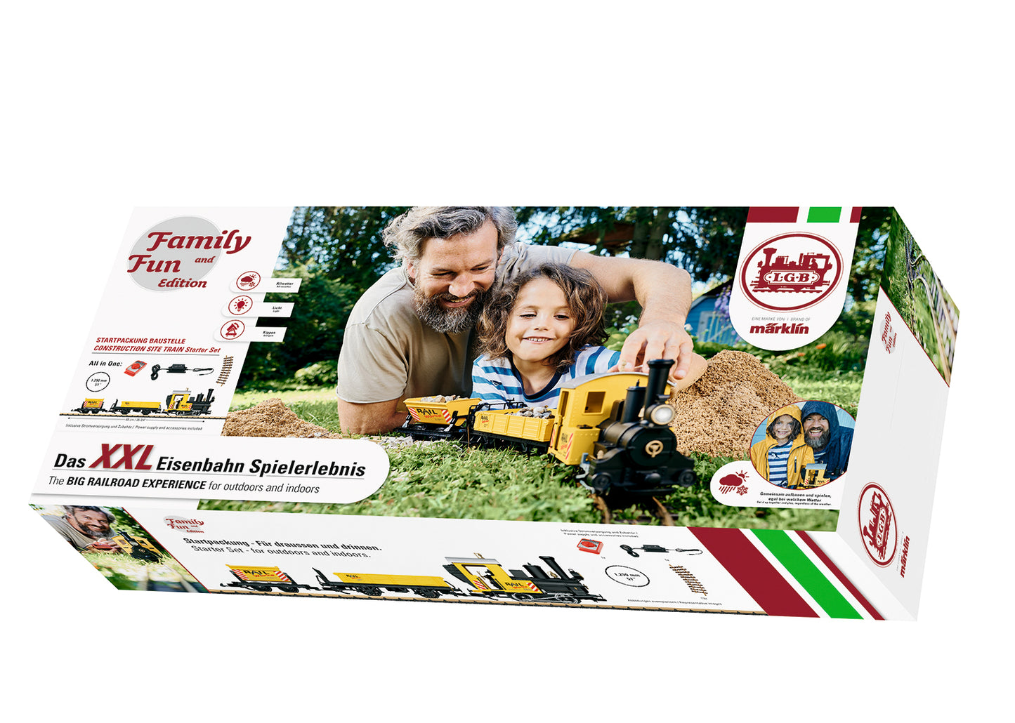 LGB 70503 - Construction Site Train Starter Set. 120 Volts