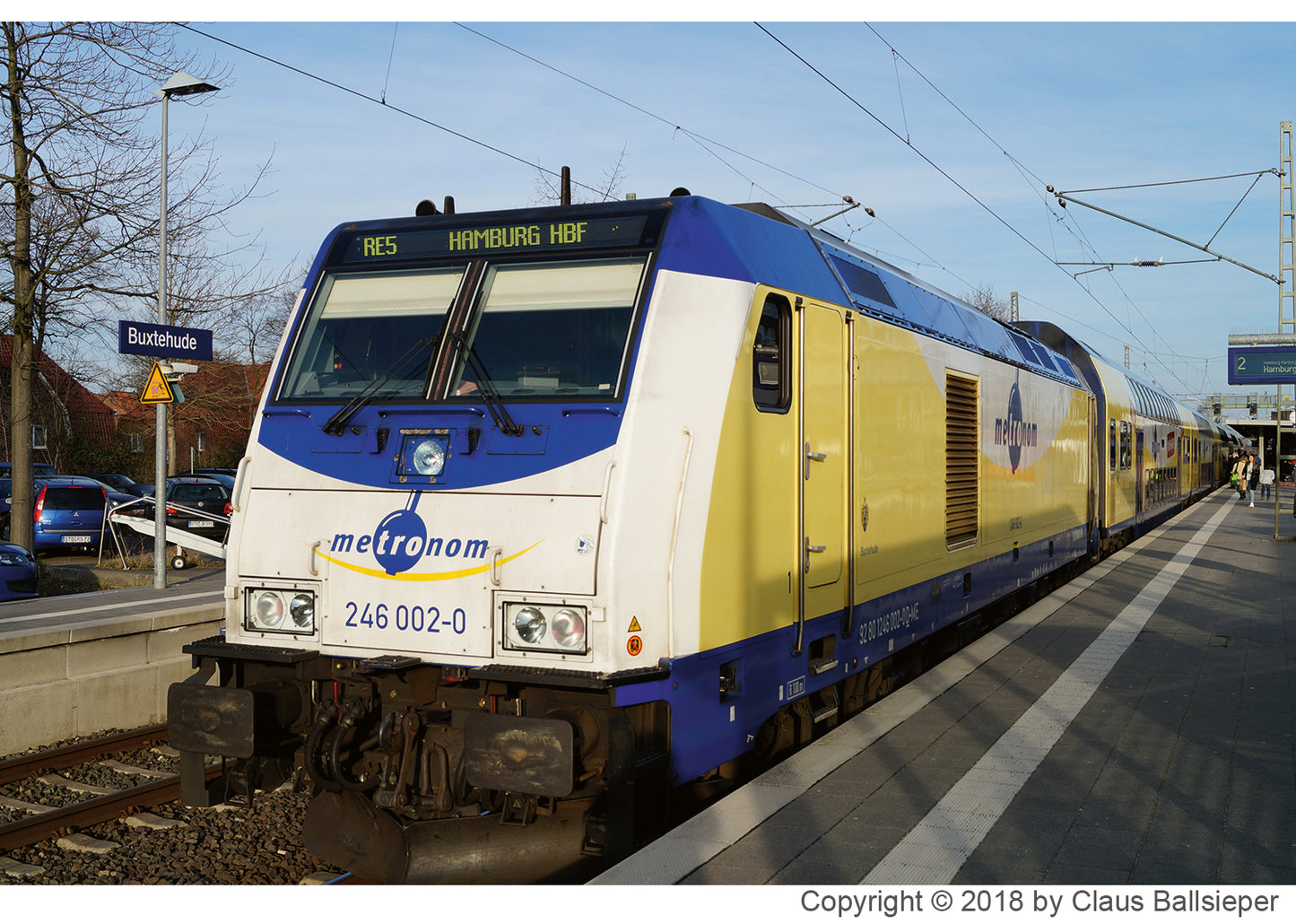 Trix 16642 - Class 246 Metronom Diesel Locomotive