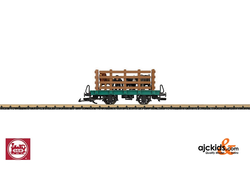 LGB 94062 - Cage Car with 4 Zoo Animals