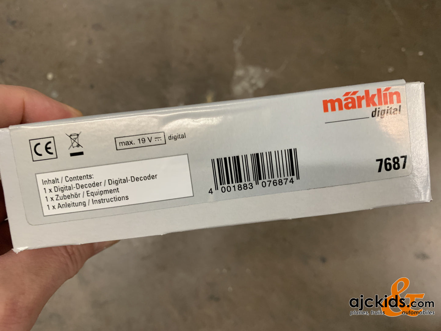 Marklin 7687 - Digital Turntable Retrofit Set 7286 Turntable (new version)