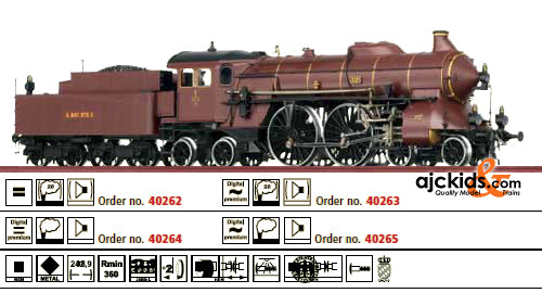 Brawa 40265 Steam Locomotive S 2/6 Pfalzbahn (sound)