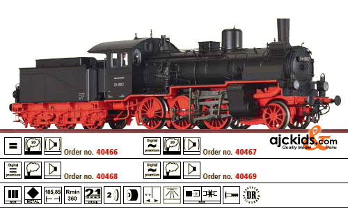Brawa 40469 Freight Steam Locomotive BR 54 (sound)
