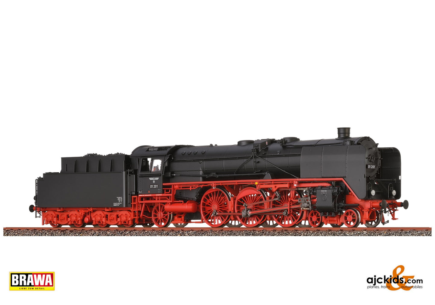 Brawa 40955 - Brawa 40955 - Steam Locomotive BR 01 DRG, II, AC Dig EXT