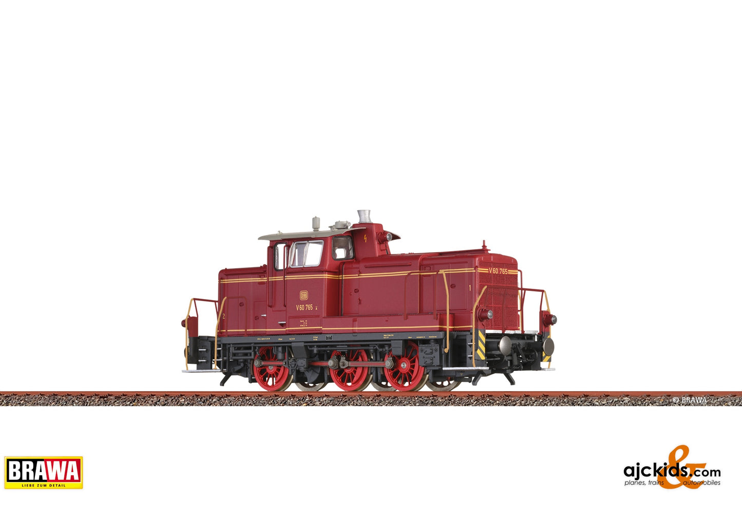 Brawa Diesel Loco V60 DB, Era III, AC Digital EXTRA 495.64 at Ajckids.com