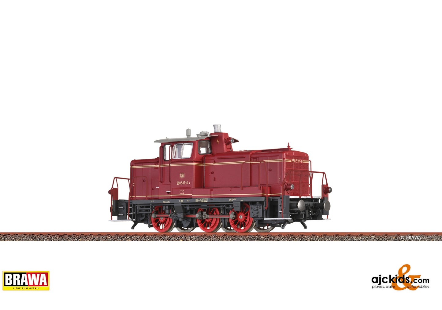 Brawa Diesel Loco 260 DB, Era IV, DC Analog BASIC+ 285.90 at Ajckids.com