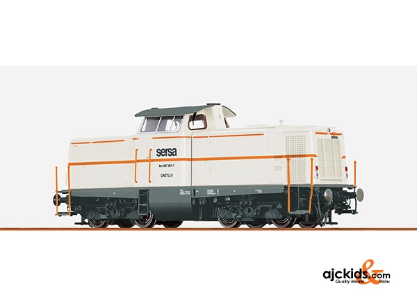 Brawa 42875 Diesel Locomotive 847 Sersa V AC Dig EXTRA