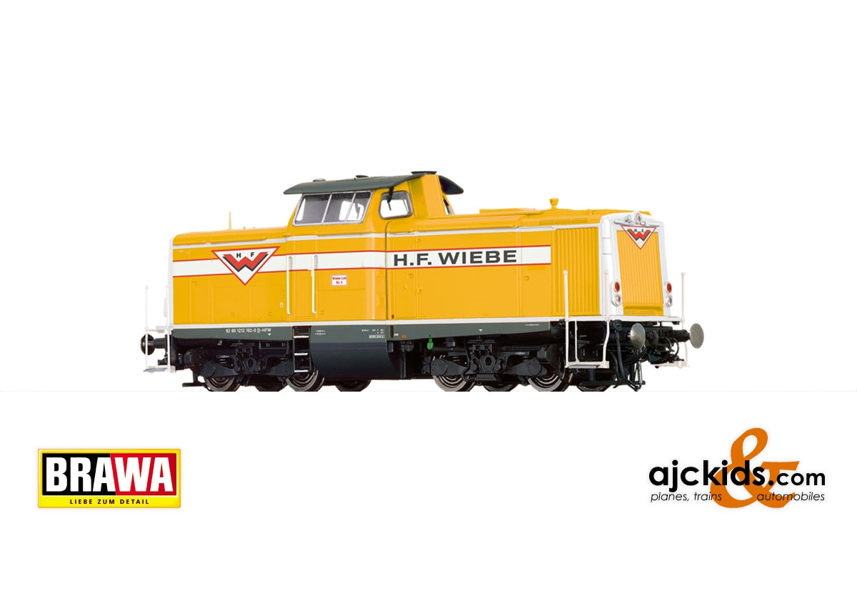 Brawa 42891 - Diesel Locomotive BR212 Wiebe, V, AC Digital Extra