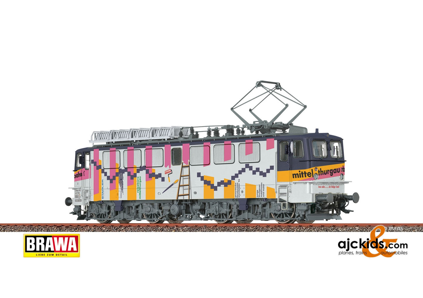 Brawa 43144 - H0 Electric Locomotive Ae 477 Lokoop, DC