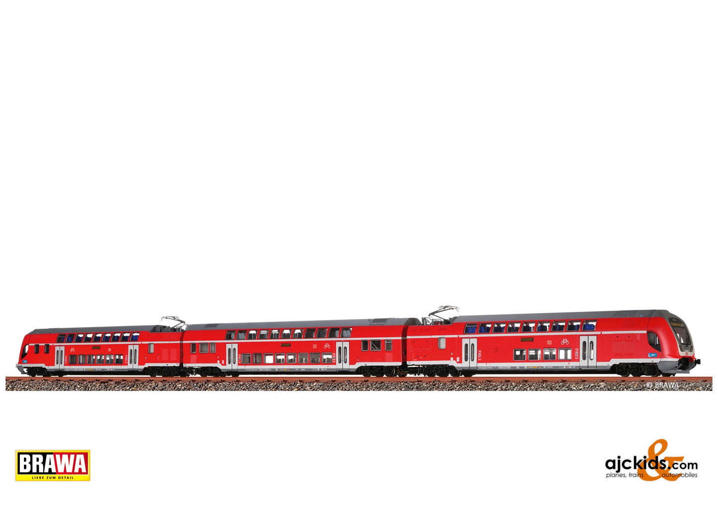 Brawa 44534 - Brawa 44534 - Railcar Electric 445 DB, VI, DC B+