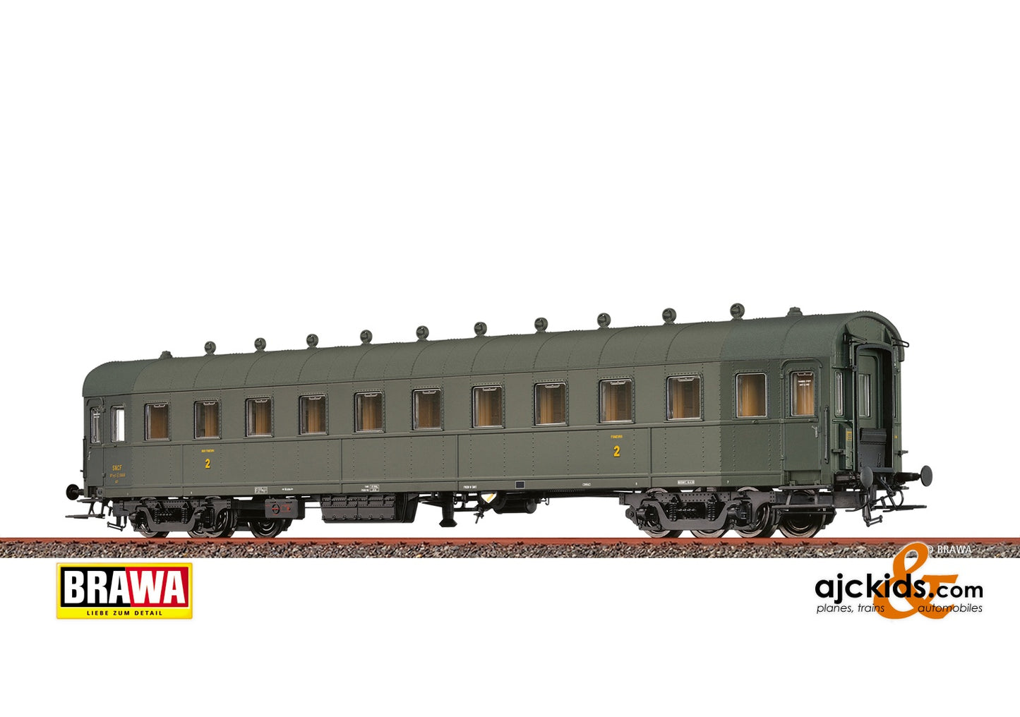 Brawa 45323 - H0 Express Car B SNCF, III