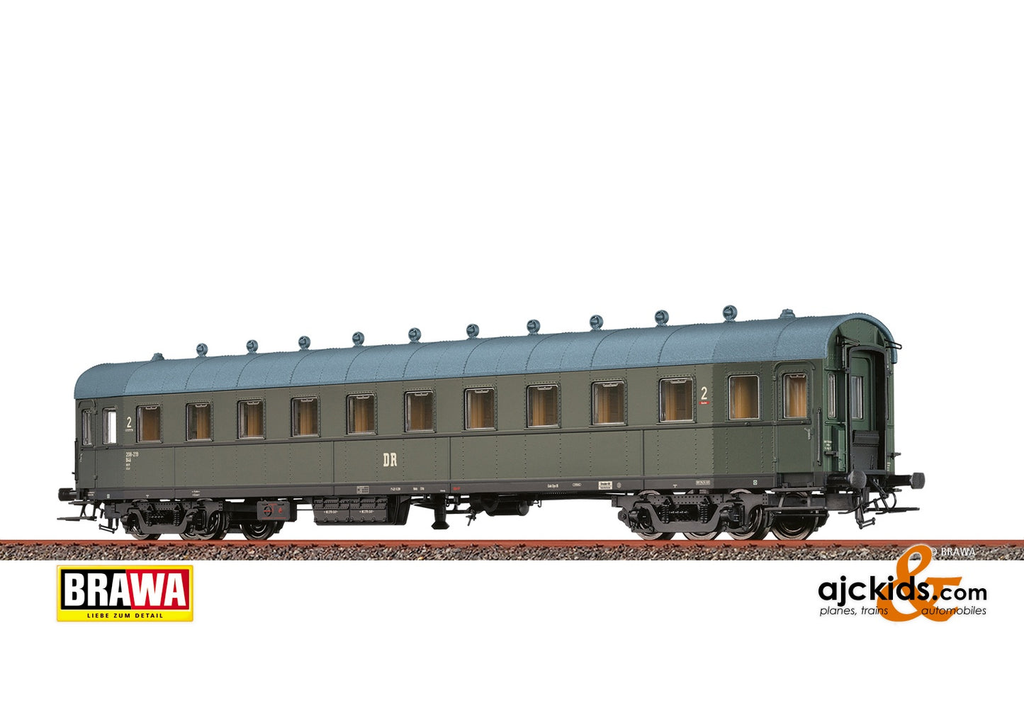 Brawa 45328 - H0 Express Car B4ü DR, III