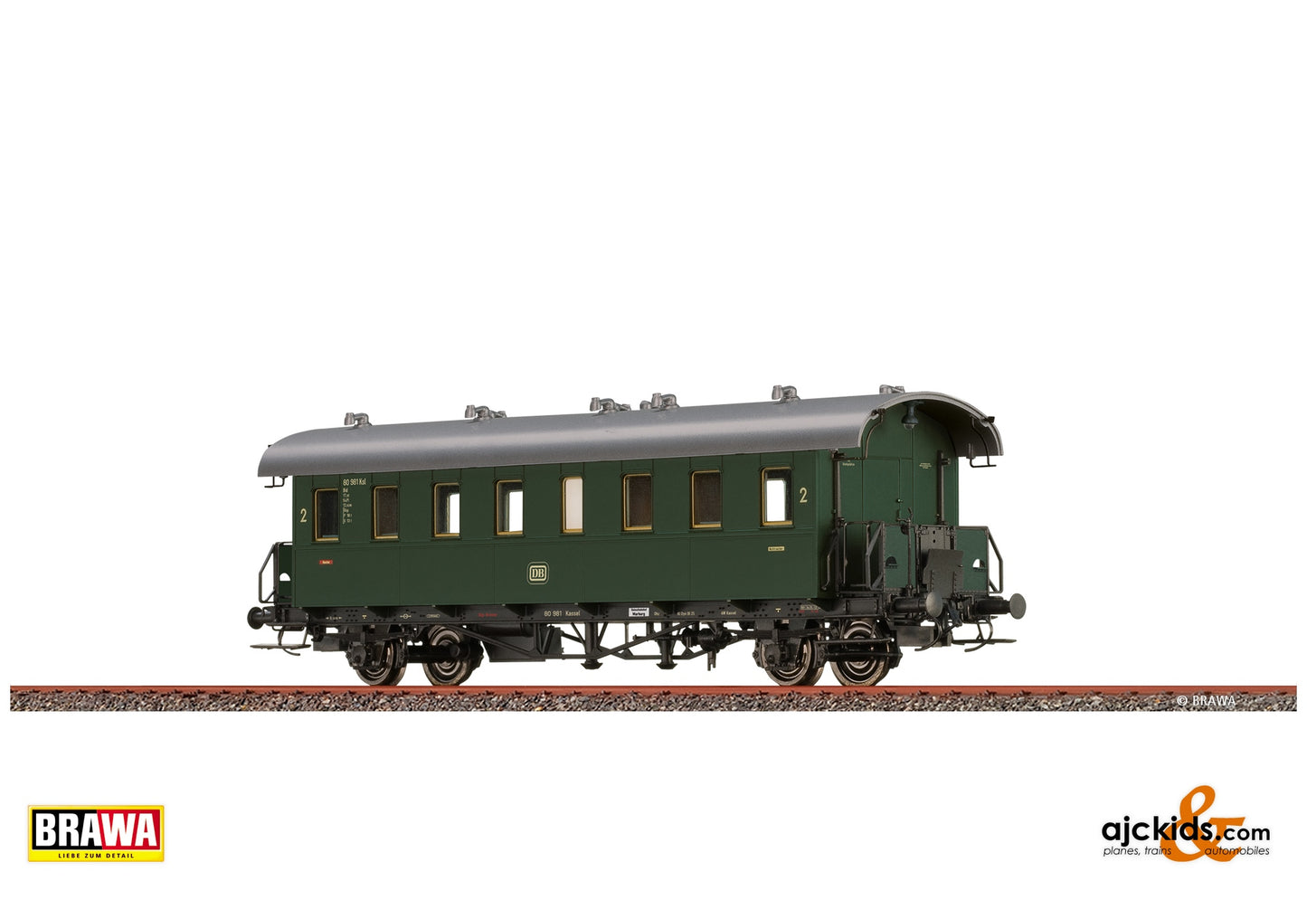 Brawa 45769 H0 Passenger Coach Bid DB at Ajckids. MPN: 4012278457697