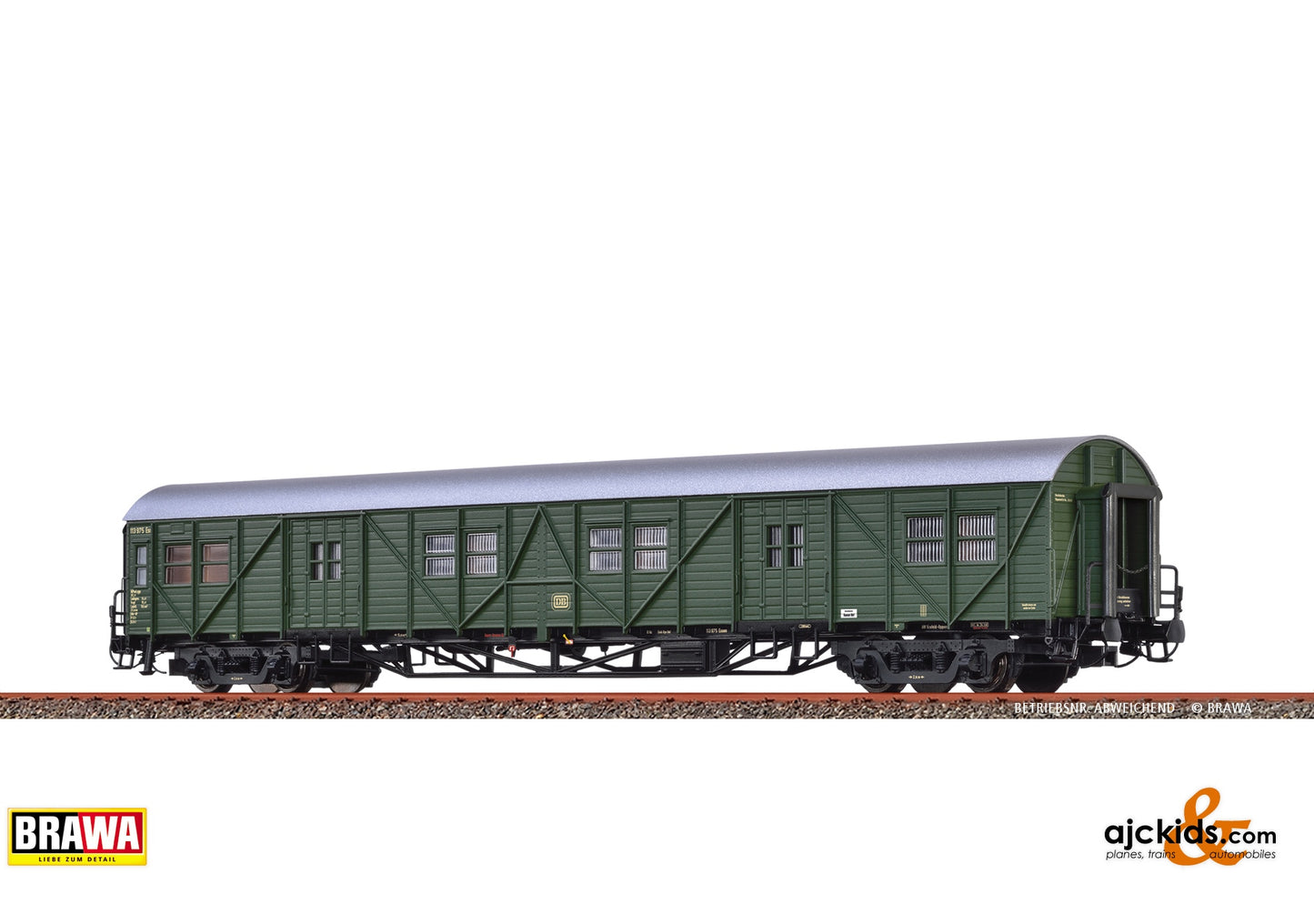 Brawa Luggage Car MPw4yge DB, Era III 80.67 at Ajckids.com