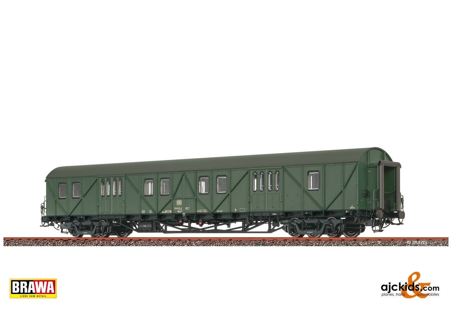 Brawa 46265 H0 Luggage Car MDyg986 DB at Ajckids. MPN: 4012278462653