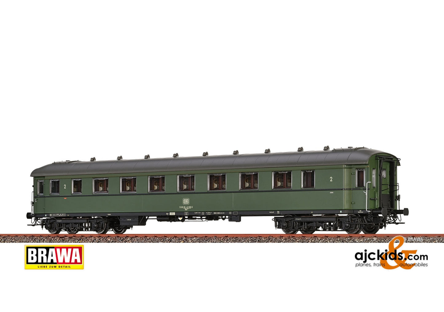 Brawa 46427 - H0 Express Car Büe 355 DB, IV