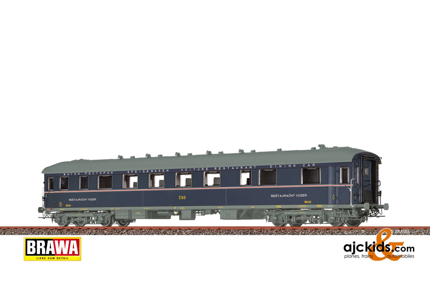 Brawa 46429 - H0 Express Car WR CSD, III