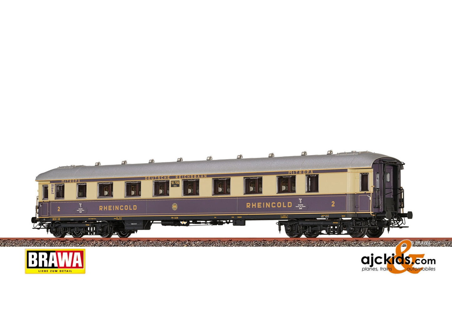 Brawa 46430 - H0 Express Car SB4ü DRG, II