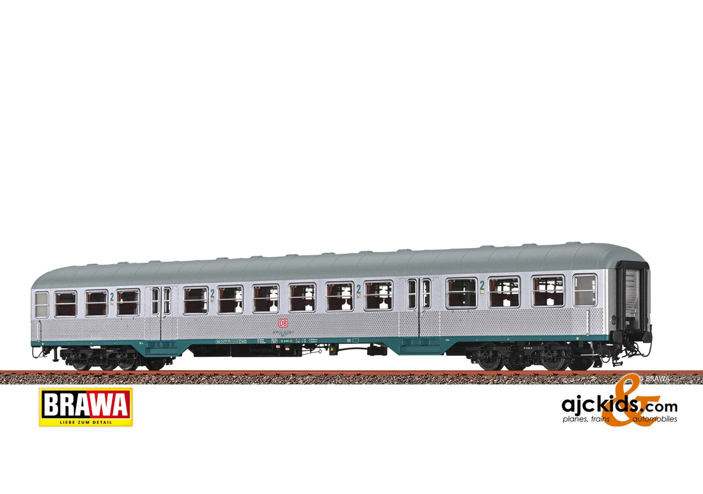 Brawa 46589 - H0 Passenger Coach Bnrz 725 DB, V