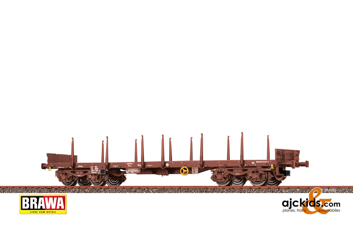 Brawa 47120 - H0 Stake Car Remms SNCF, V