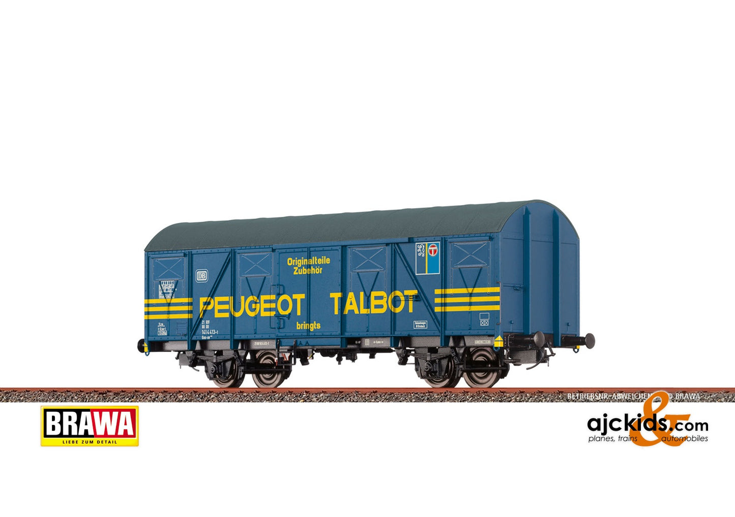 Brawa 47295 - H0 Freight Car Gos-uv 253DB, IV, Peugeot