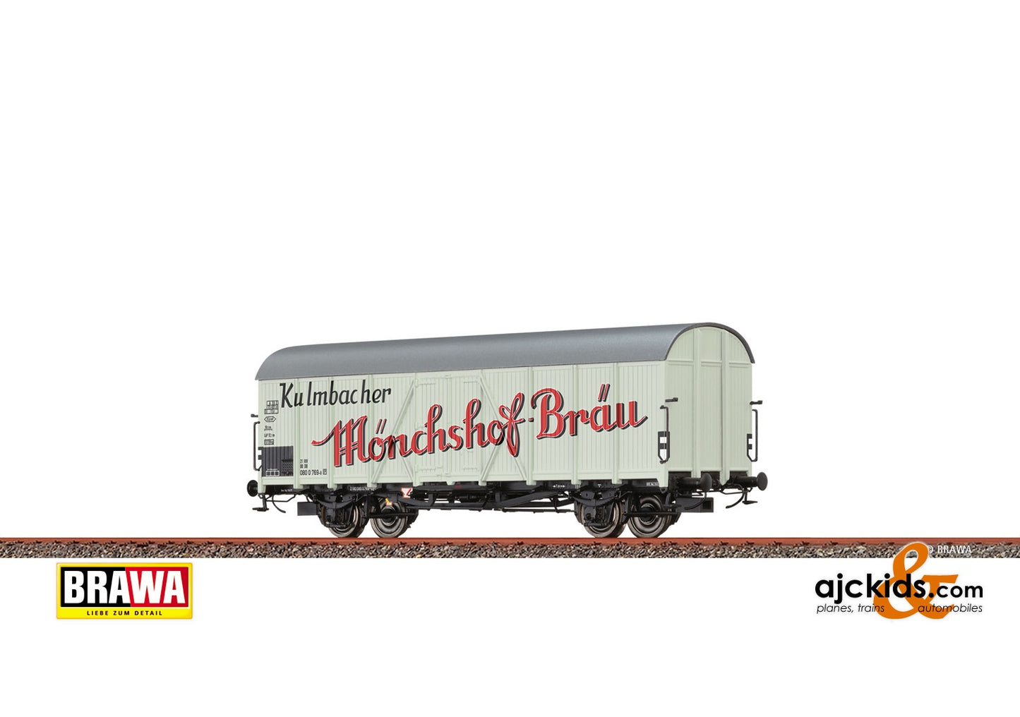 Brawa 47619 - H0 Refrigerator Car Tnfs 38 DB, IV, Kulmb