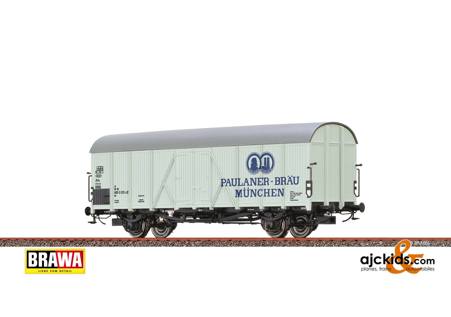 Brawa 47622 - H0 Refrigerator Car Ibs DB, IV, Paulaner