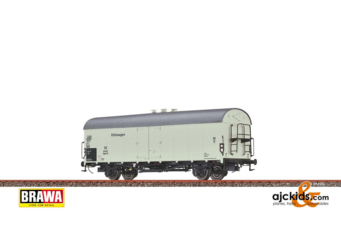 Brawa 47625 - H0 Refrigerator Car Tnoms 35 DB, III