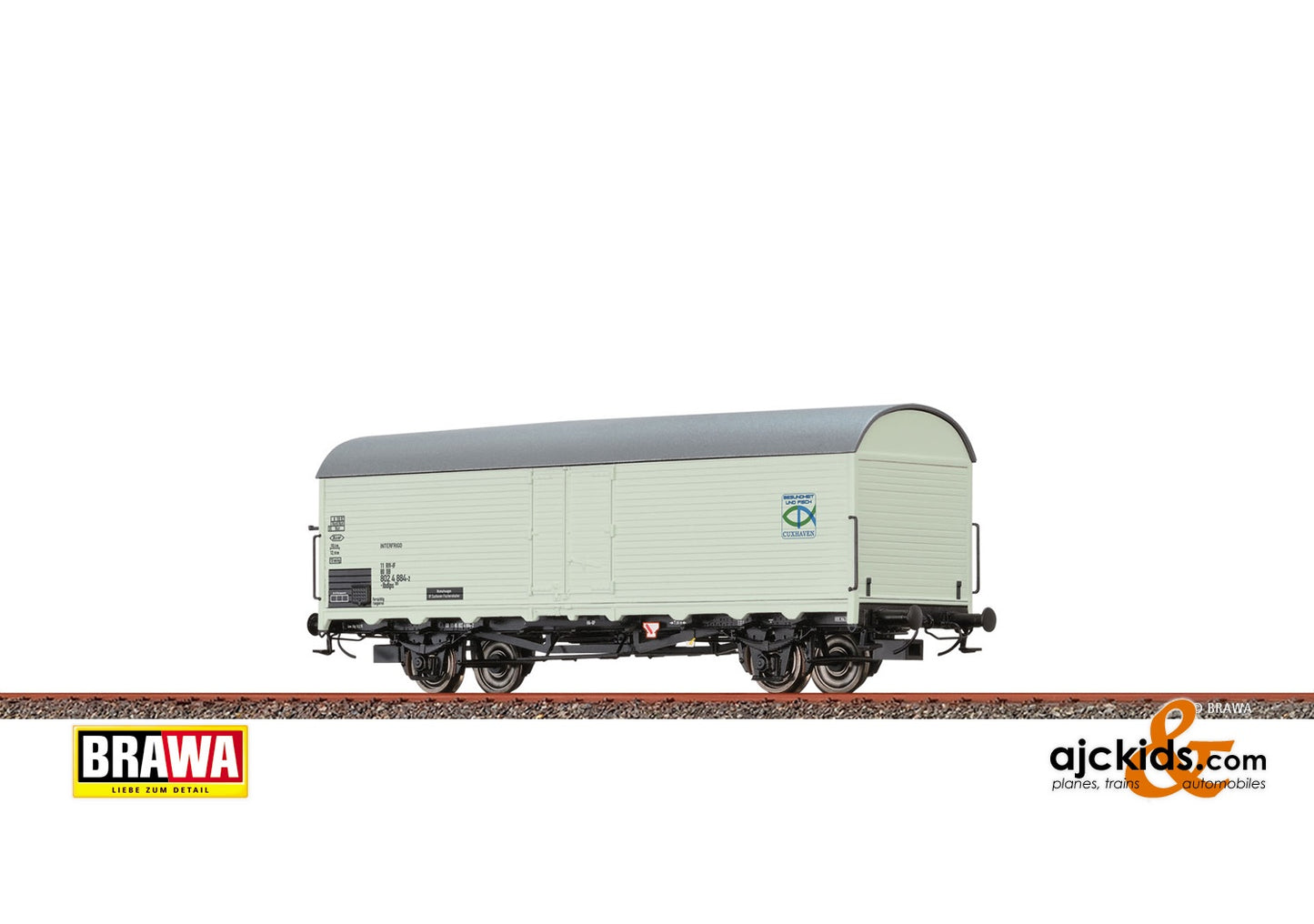Brawa 47628 - H0 Refrigerator Car Ibdlps 383 DB, IV, IN