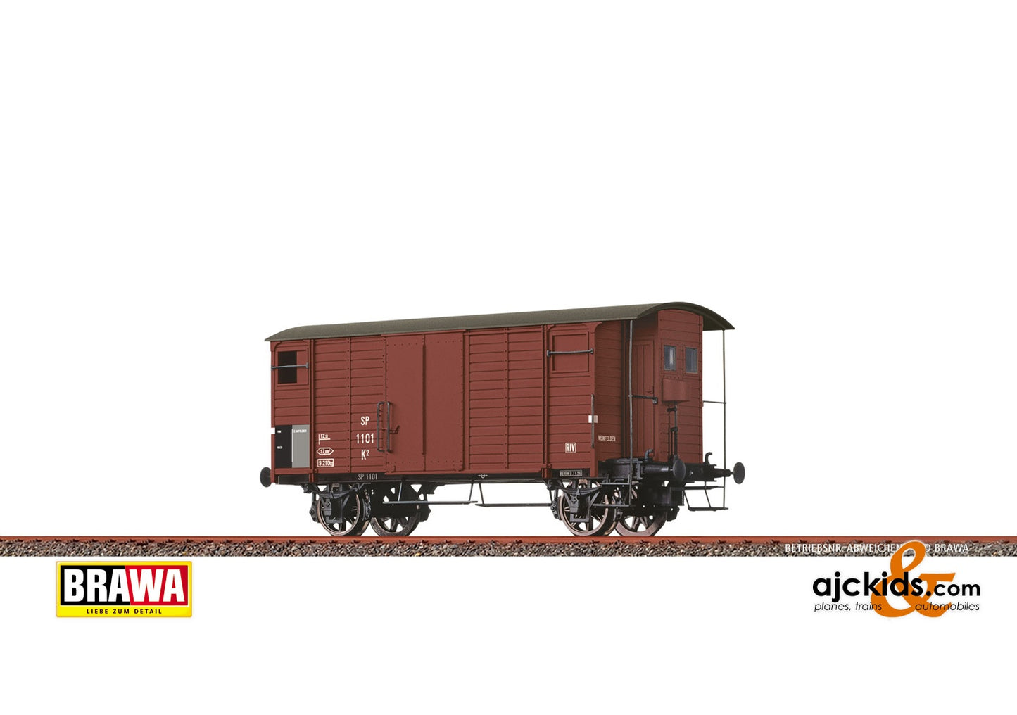 Brawa 47888 - H0 Freight Car K2 MThB SP, III