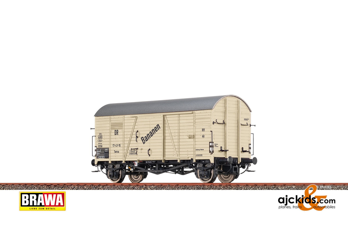 Brawa 47946 - H0 Freight Car Twrso DR, III, Bananen