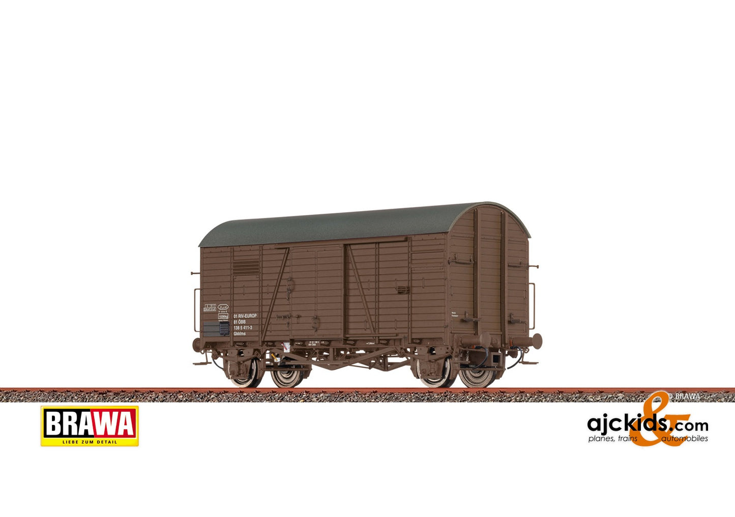 Brawa 47991 - H0 Freight Car Gkklms ÖBB, IV