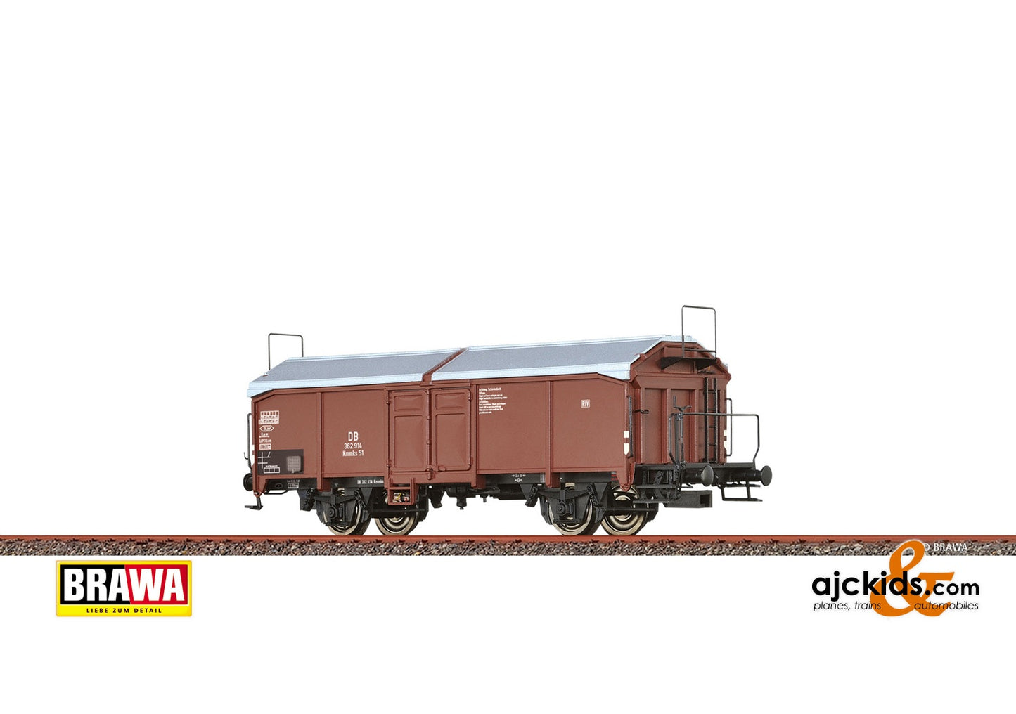 Brawa 48634 - H0 Freight Car Kmmks 51 DB, III
