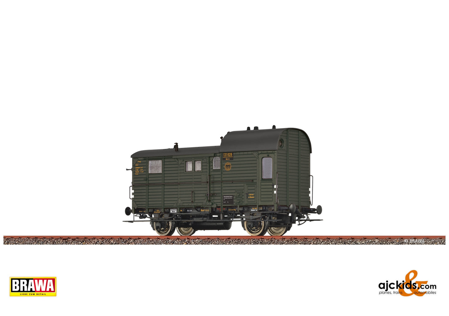 Brawa 49429 H0 Luggage Car Pwg pr 14 DRG at Ajckids. MPN: 4012278494296