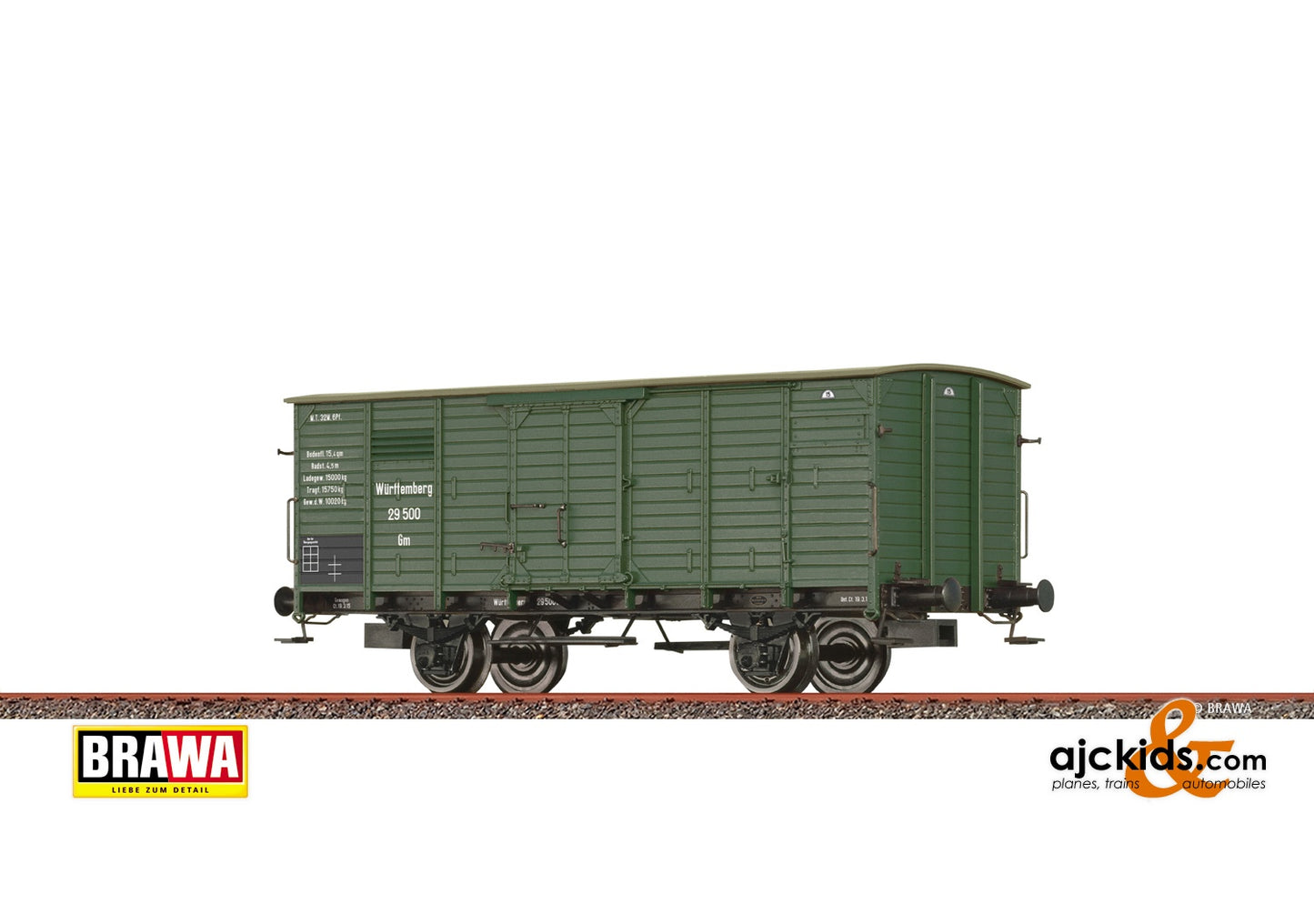 Brawa 49824 - H0 Freight Car Gm K.W.St.E., I