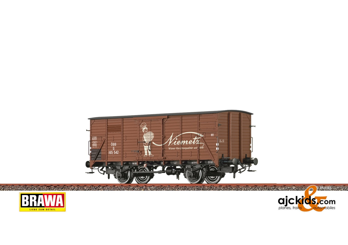 Brawa 49829 - H0 Freight Car G ÖBB, III, Niemetz