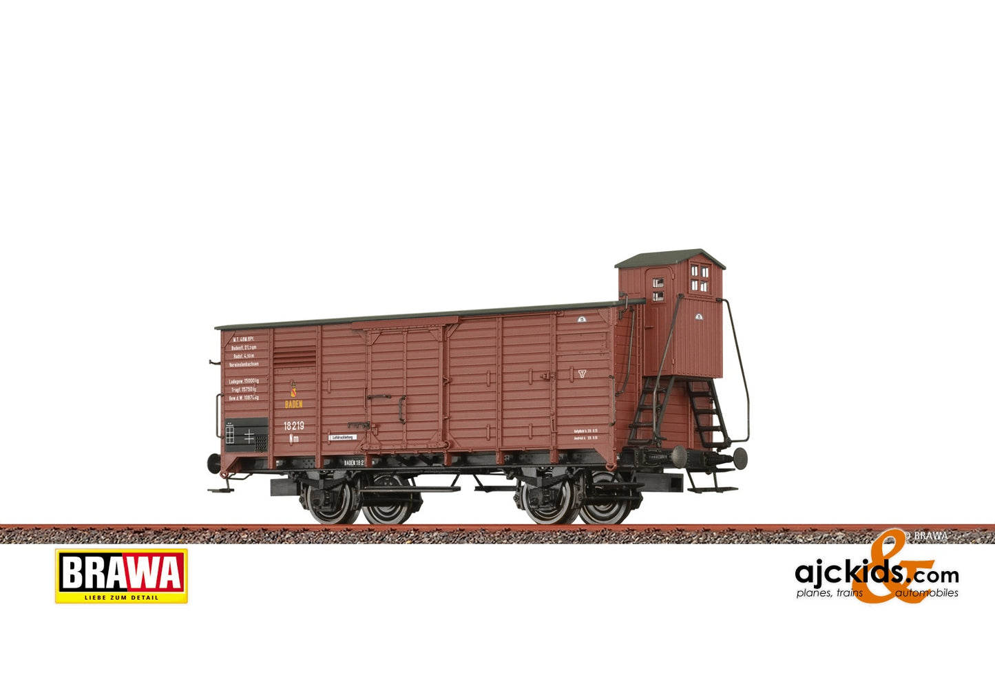 Brawa 49852 - H0 Freight Car Nm BadSt, I