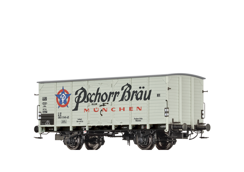 Brawa 49860 - Refrigerator Car "PSCHORR BRÄU"