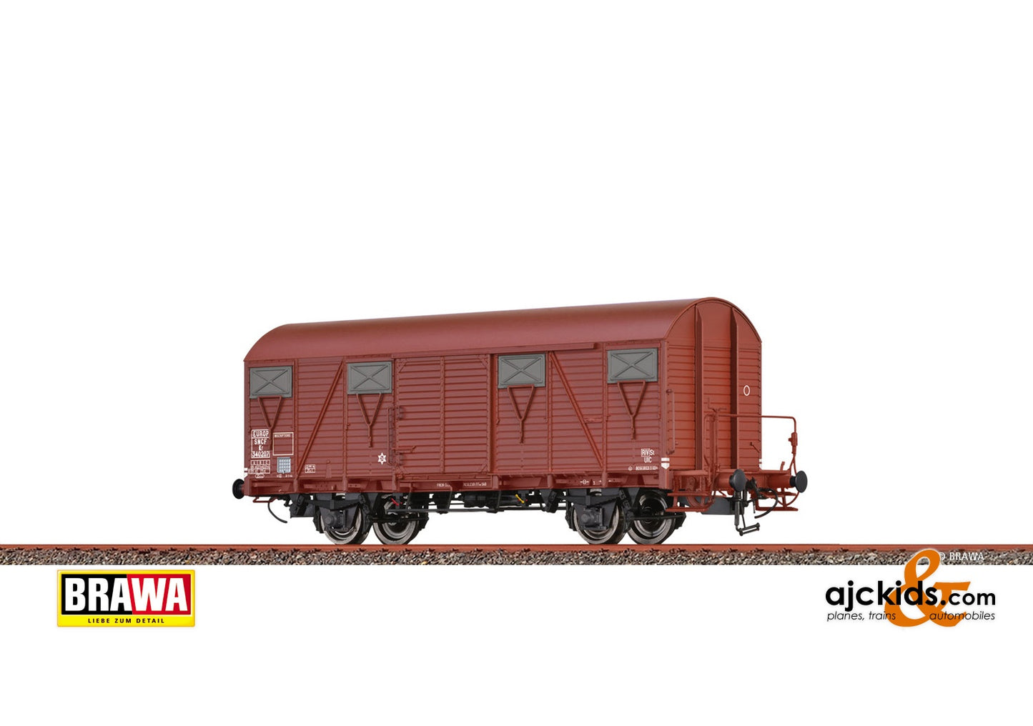 Brawa 50111 - H0 Freight Car Kf SNCF, III, EUROP