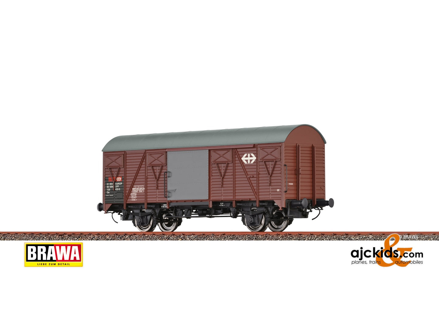 Brawa 50122 - H0 Freight Car Gs SBB, V, EUROP