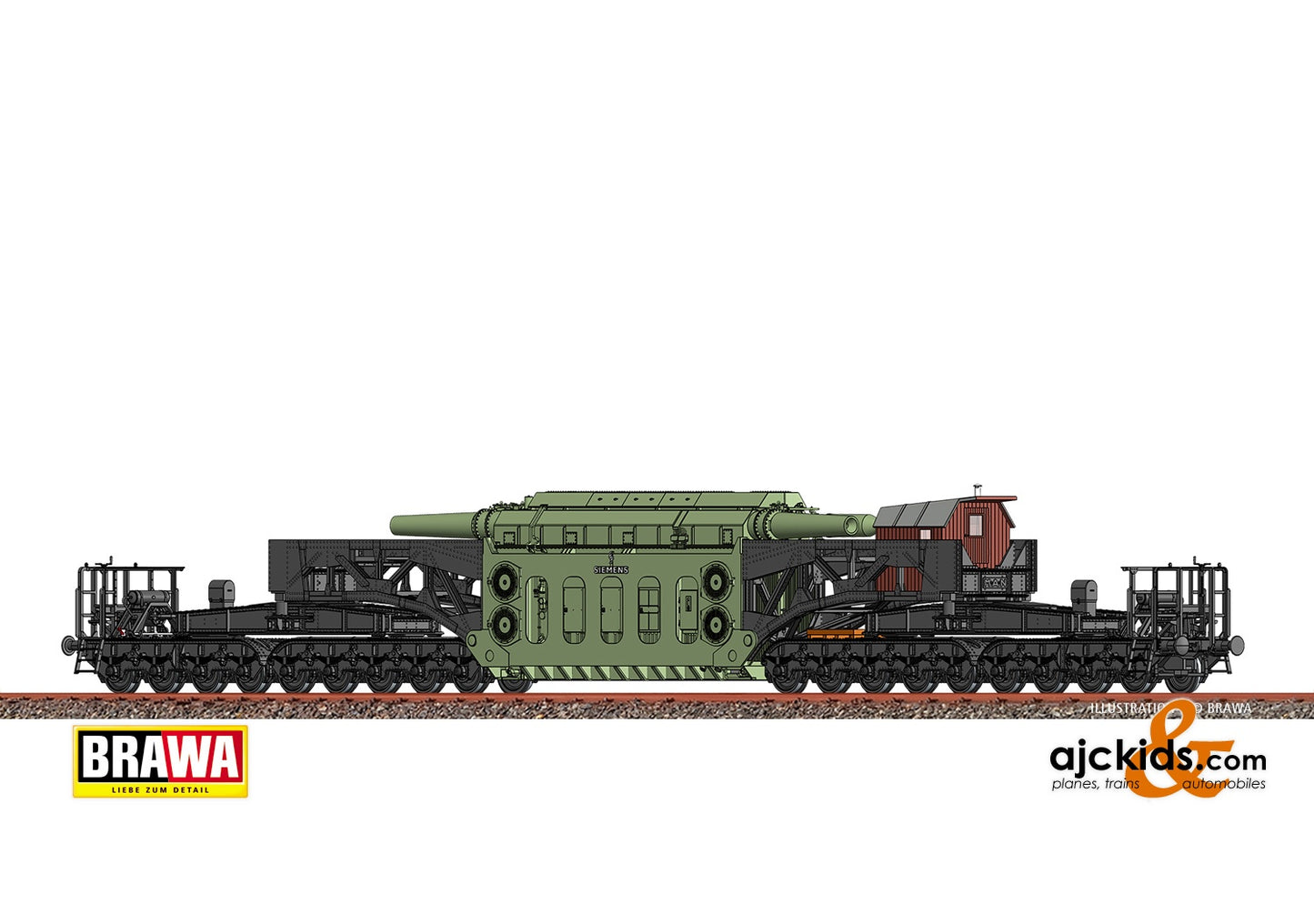 Brawa 50512 - H0 Freight Car SSt DR, III, DC