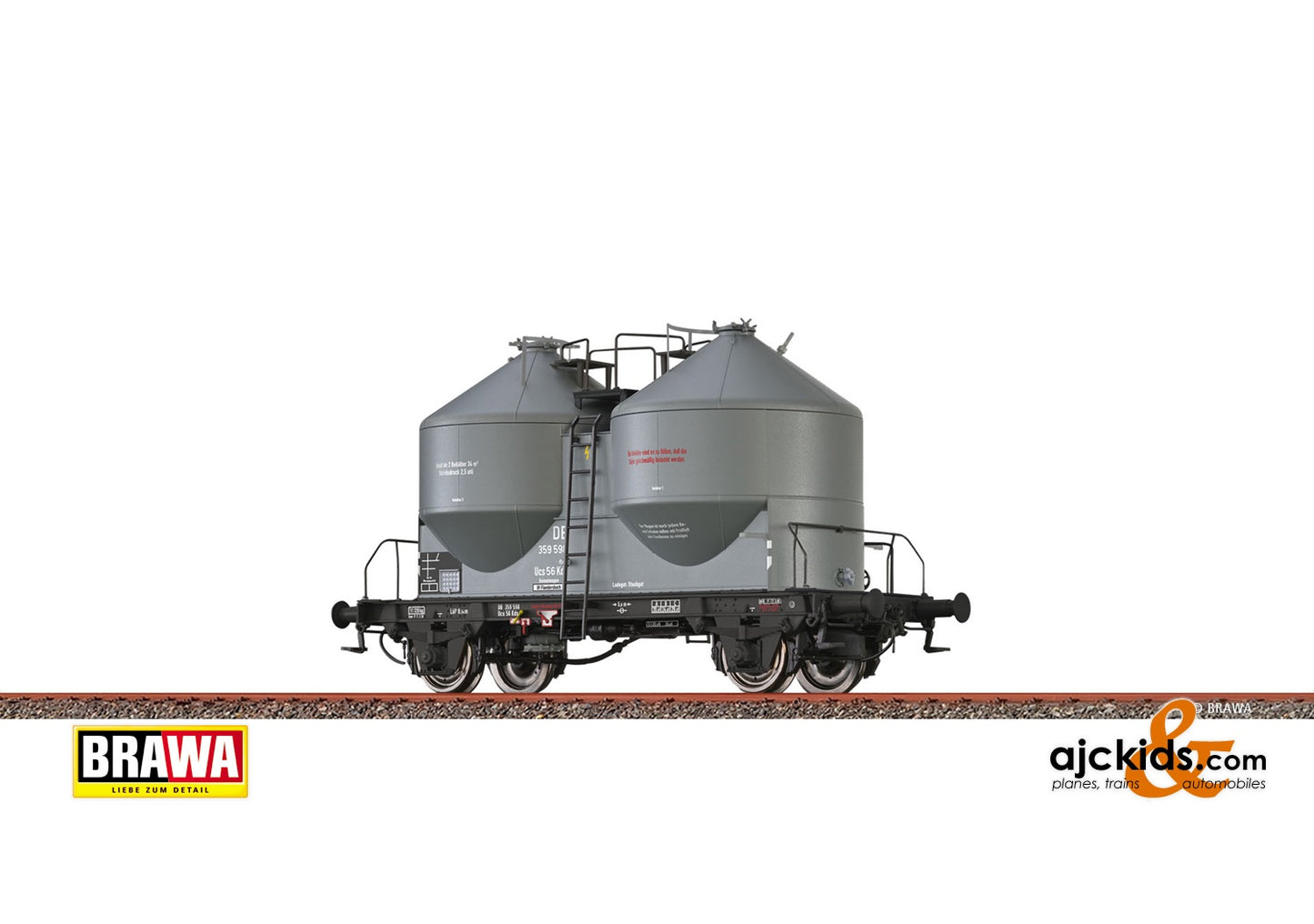 Brawa 50520 - H0 Freight Car Kds 56 DB, III