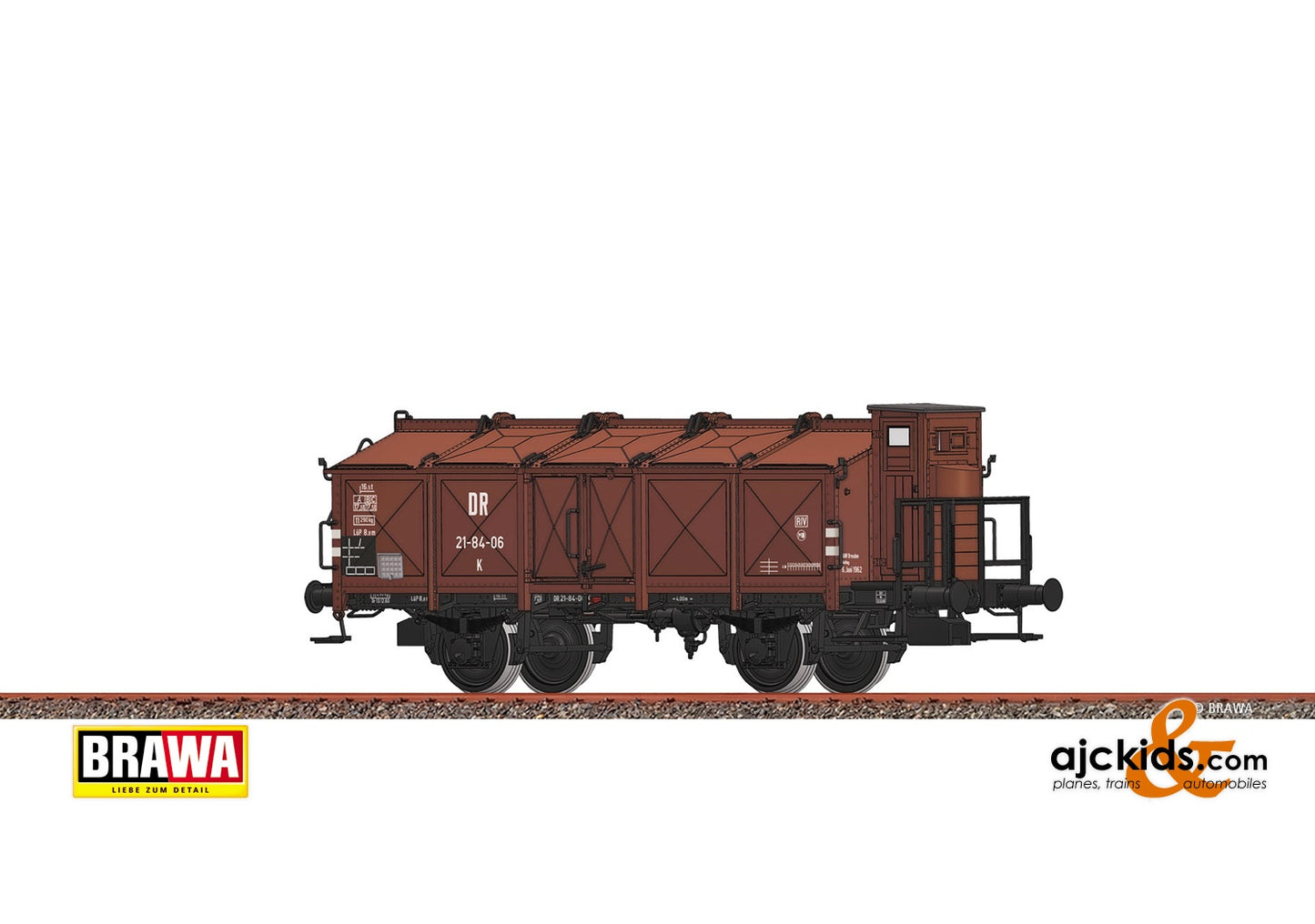 Brawa 50546 - H0 Freight Car K DR, III