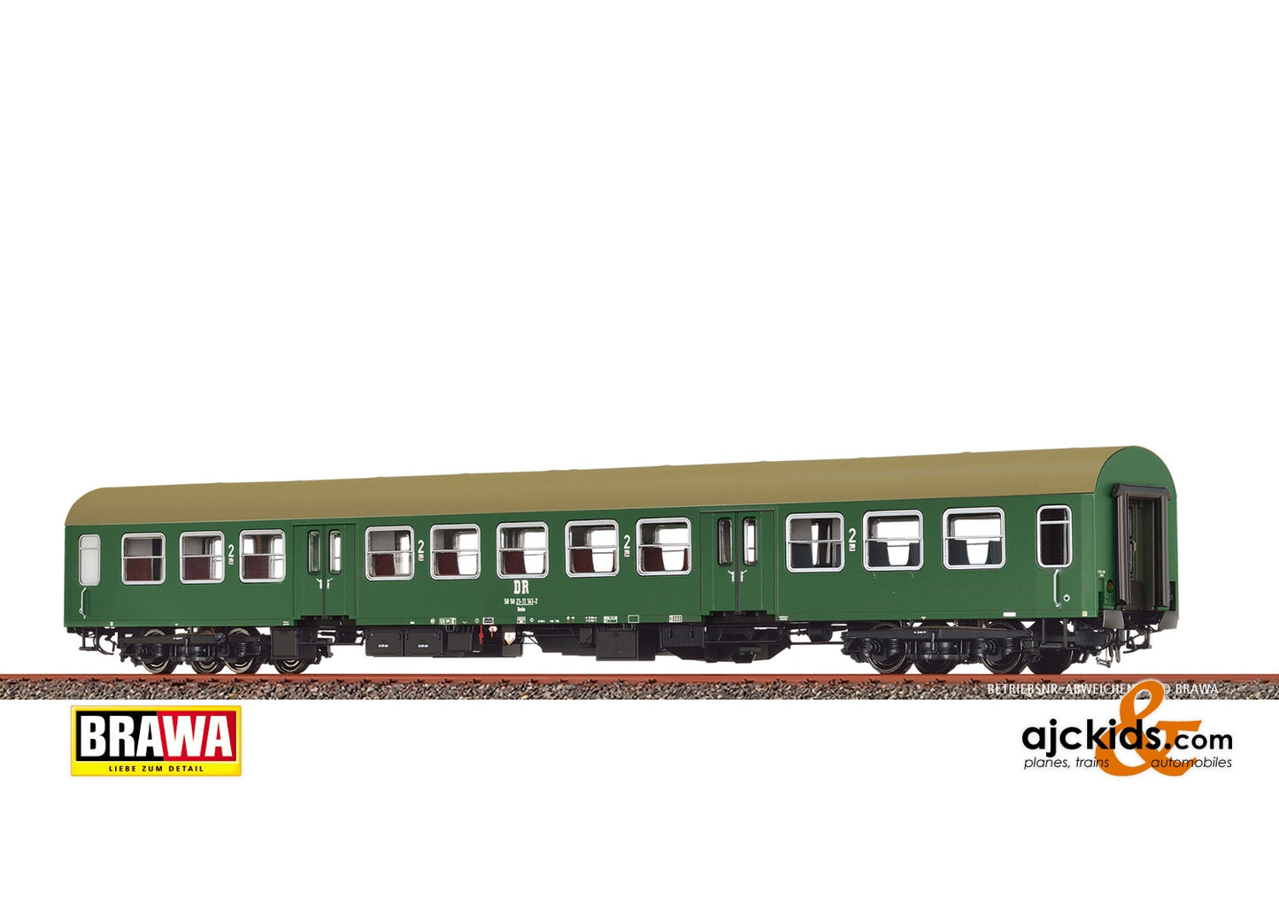 Brawa 50583 - H0 Passenger Coach Bmhe DR, IV