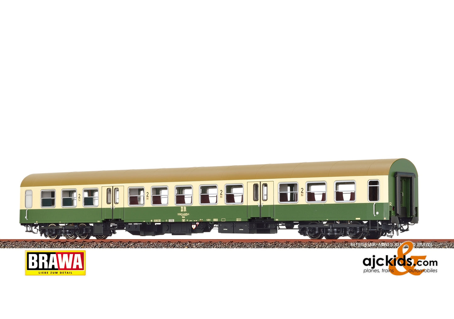 Brawa 50585 - H0 Passenger Coach Bmhe DR, IV