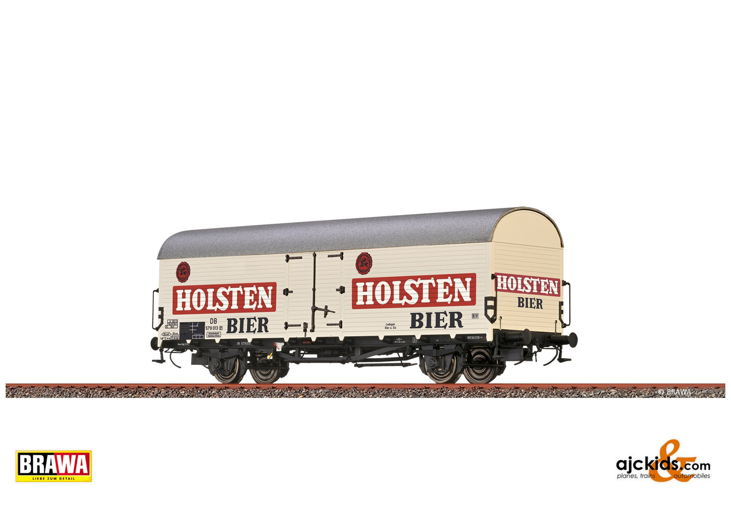 Brawa 50983 H0 Covered Freight Car Tnfhs 38 "Holsten" DB at Ajckids. MPN: 4012278509839