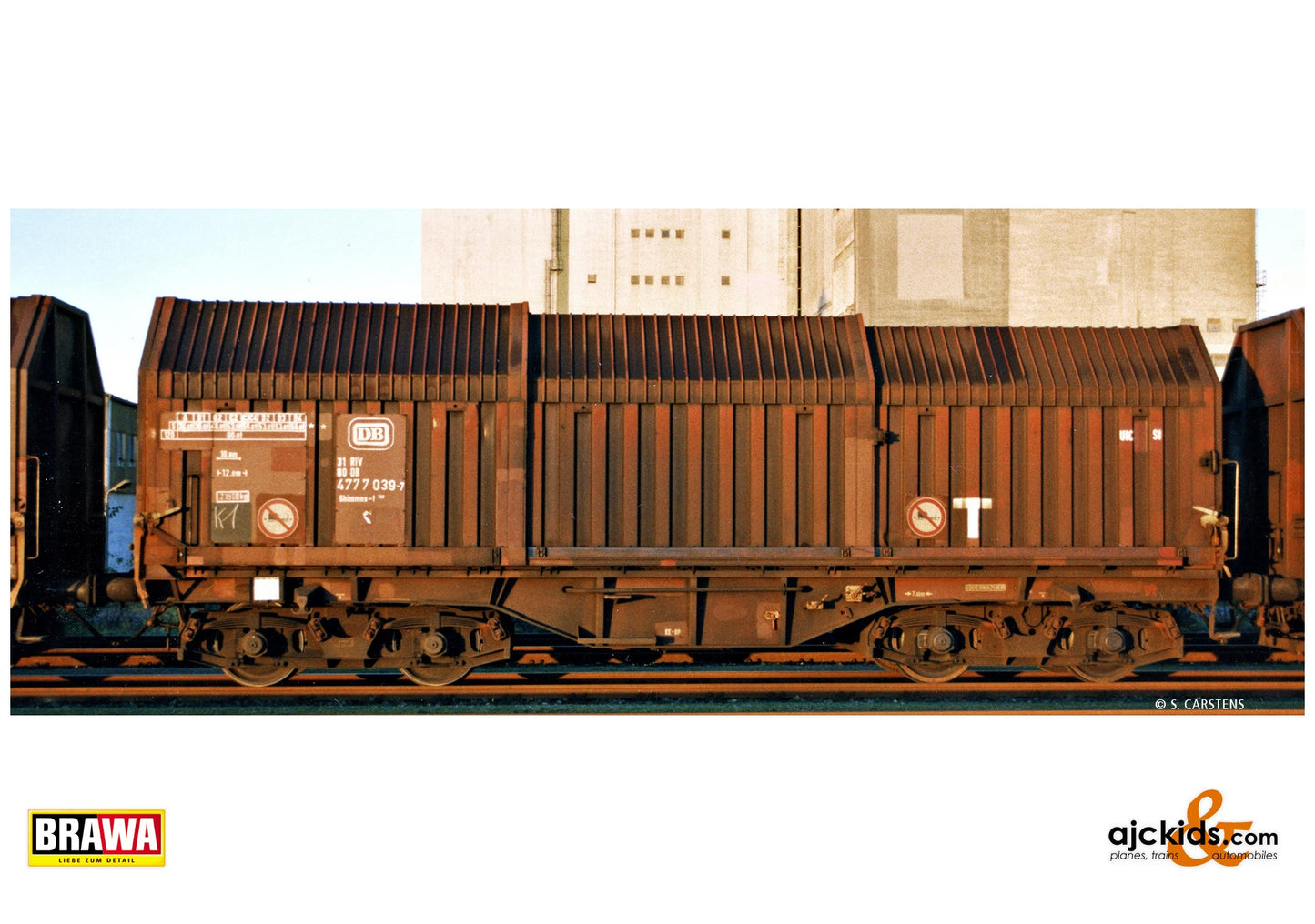 Brawa 51000 H0 Covering Hood Car Shimmns-t708 DB at Ajckids. MPN: 4012278510002