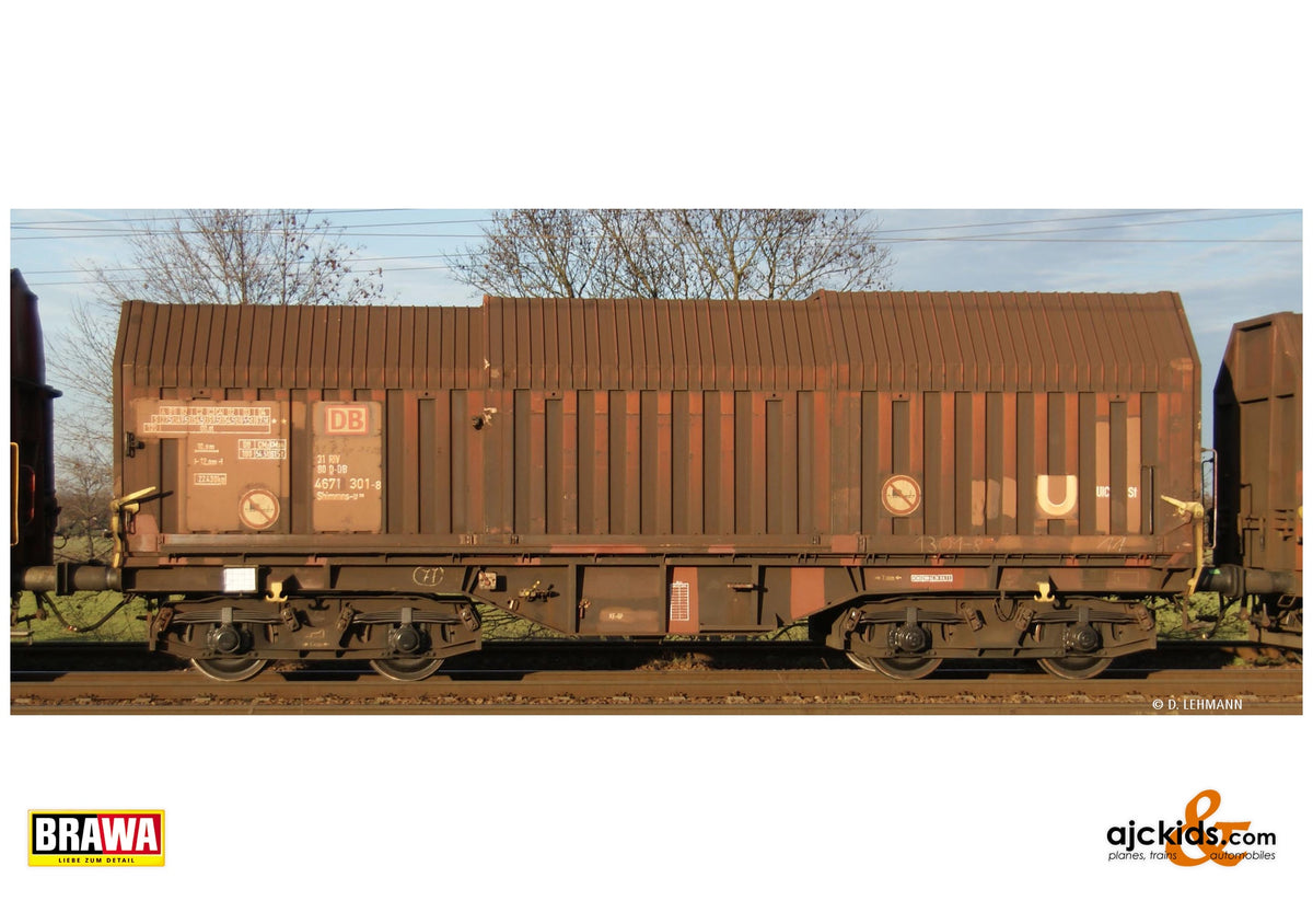 Brawa 51008 H0 Covering Hood Car Shimmns-u708 DB AG at Ajckids. MPN: 4012278510088