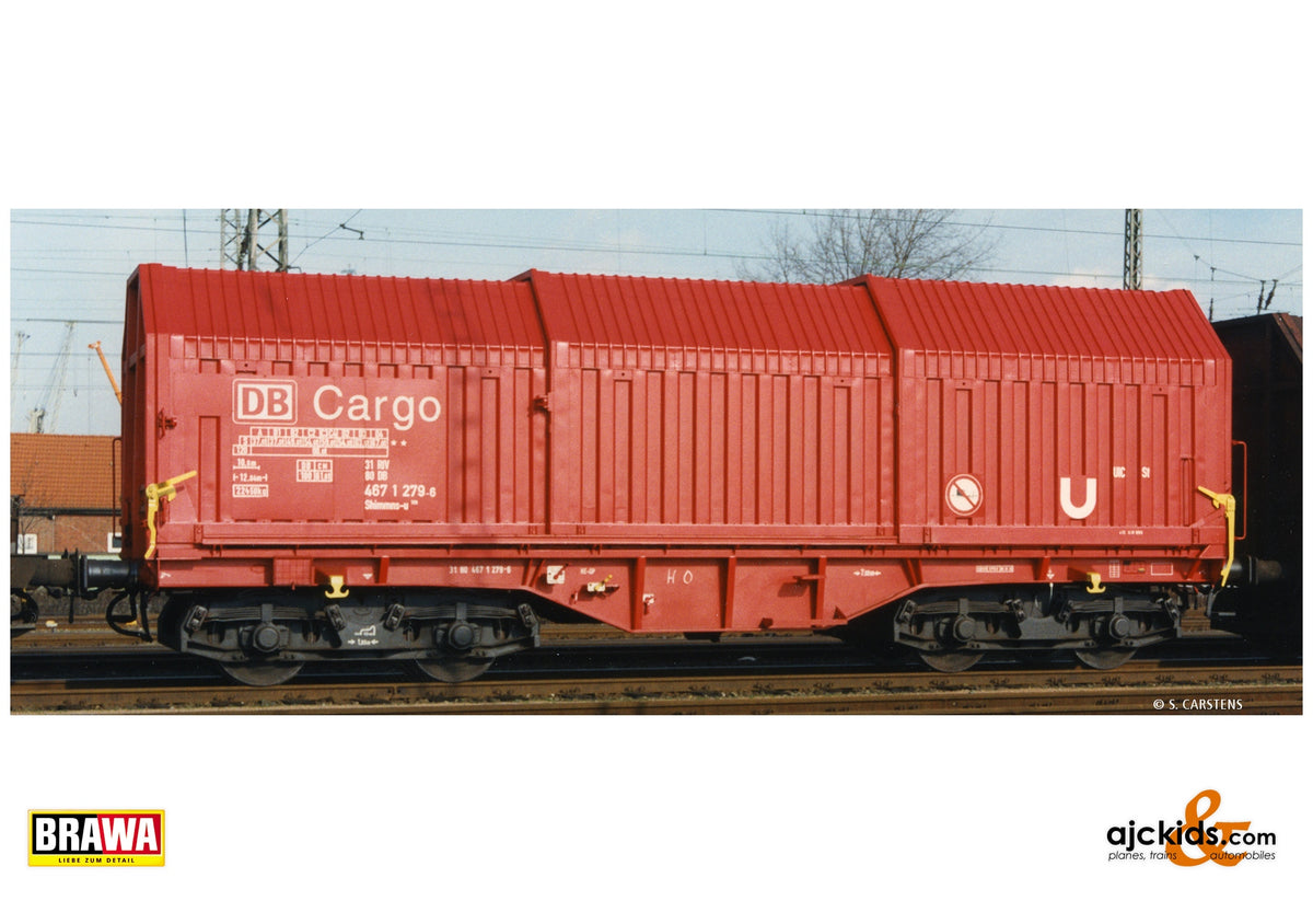 Brawa 51009 H0 Covering Hood Car Shimmns-u708 DB AG at Ajckids. MPN: 4012278510095